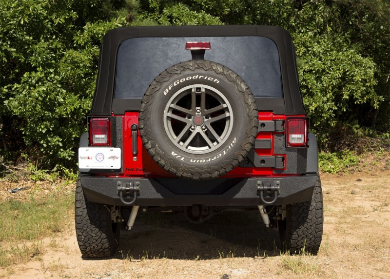 Rugged Ridge 11615.21 XHD Corner Guard Rear 07-18 Jeep Wrangler JK 2-Door