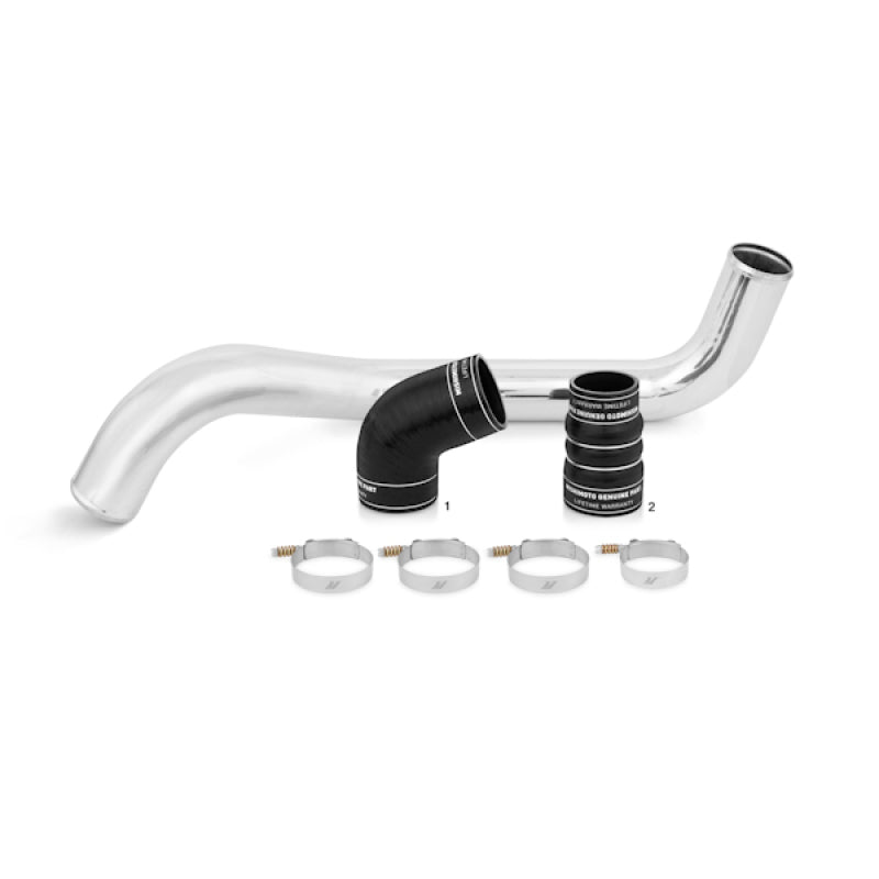 Mishimoto MMICP-DMAX-045HBK 04.5-10 Chevy 6.6L Duramax Hot Side Pipe and Boot Kit
