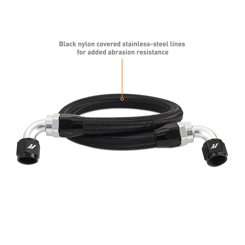 Mishimoto MMOC-GRC-23TBK 2023+ Toyota GR Corolla Oil Cooler Kit - Thermostatic - Black