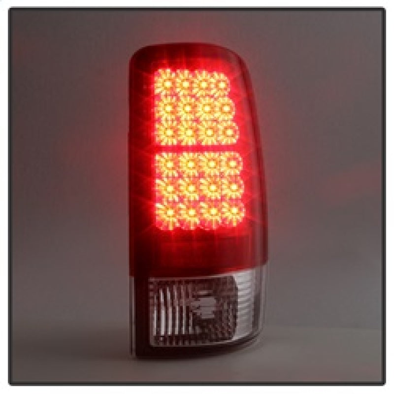 SPYDER 5001542 Spyder Chevy Suburban/Tahoe 1500/2500 00-06 LED Tail Lights Red Clear ALT-YD-CD00-LED-RC