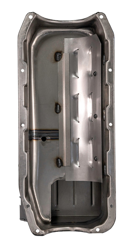 Moroso MOR20196 SBC Steel Oil Pan - 7qt. w/Windage Tray