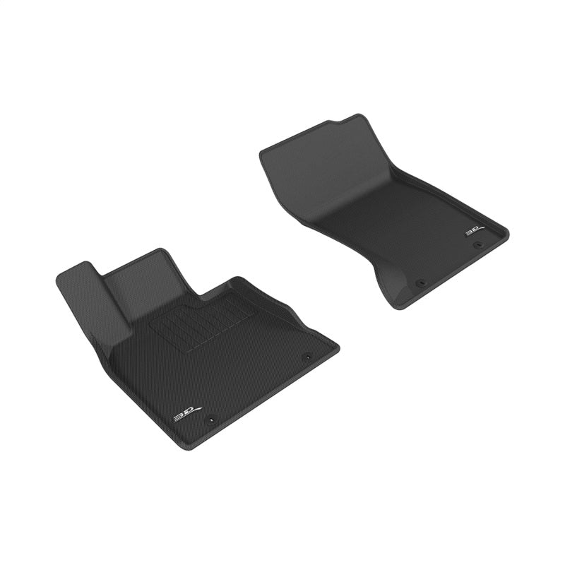 3D MAXpider L1GS00011509 17-21 Genesis G90 AWD Kagu 1st Row Floormats - Black