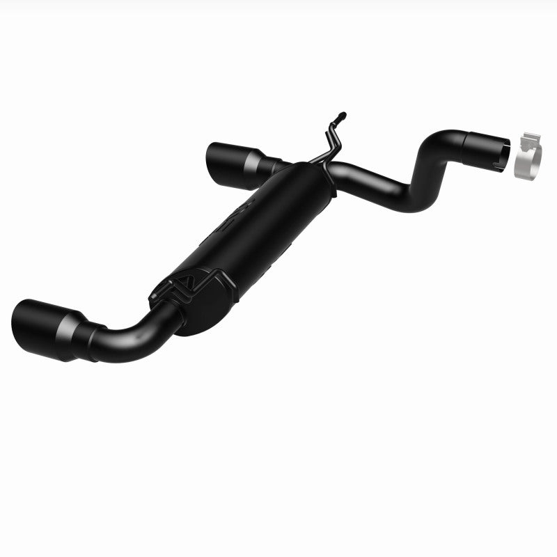 Magnaflow 19388 MagnaFlow 2018+ Jeep Wrangler 3.6L Dual Black Tip Axle-Back Exhaust