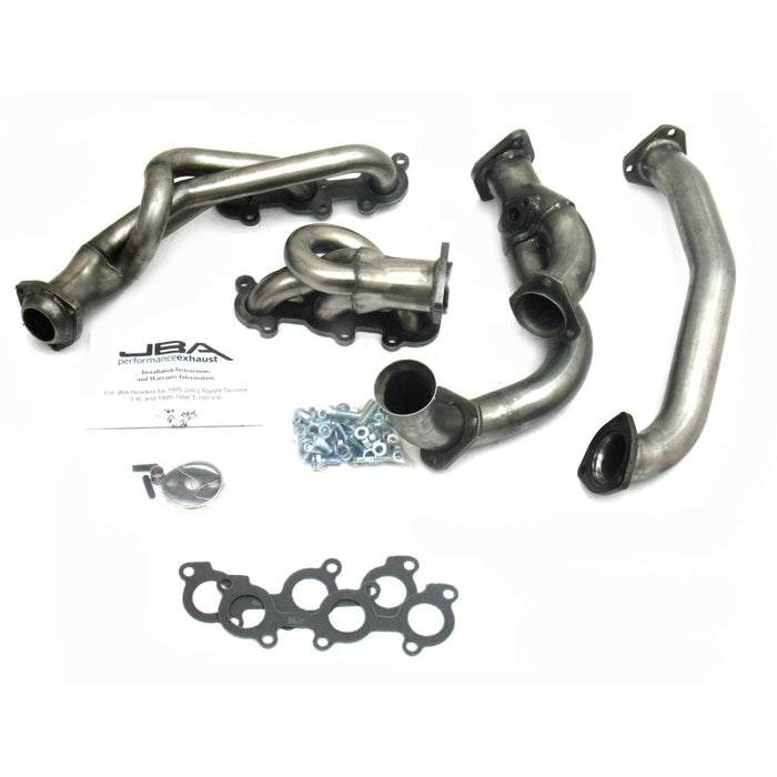 JBA 2032S-1 95-00 Toyota 3.4L V6 w/o EGR 1-1/2in Primary Raw 409SS Cat4Ward Header