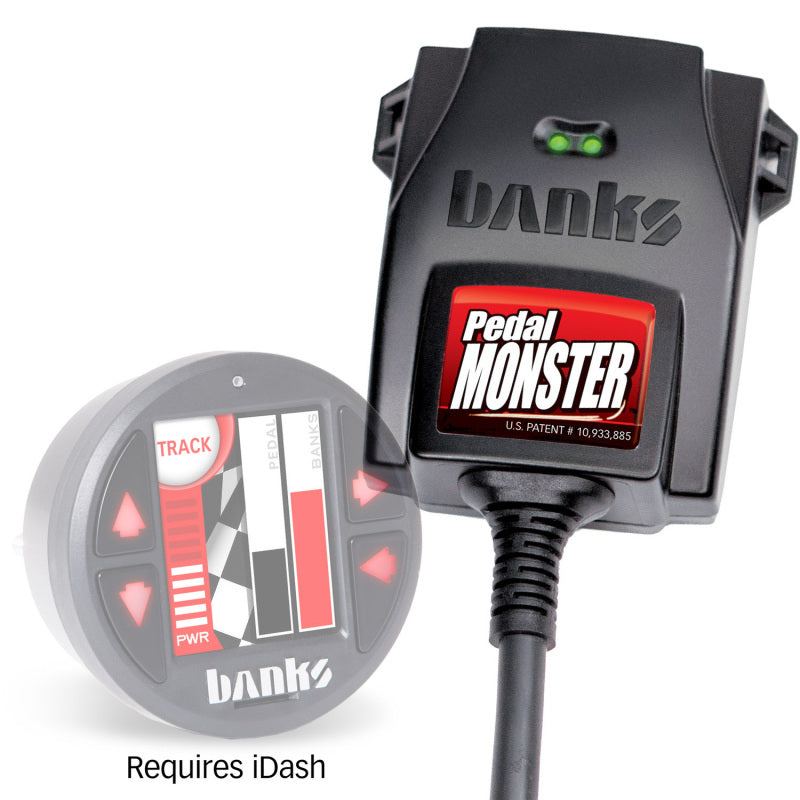 Banks Power 64321-C Pedal Monster Throttle Sensitivity Booster for Use w/ Exst. iDash - 07.5-19 GM 2500/3500