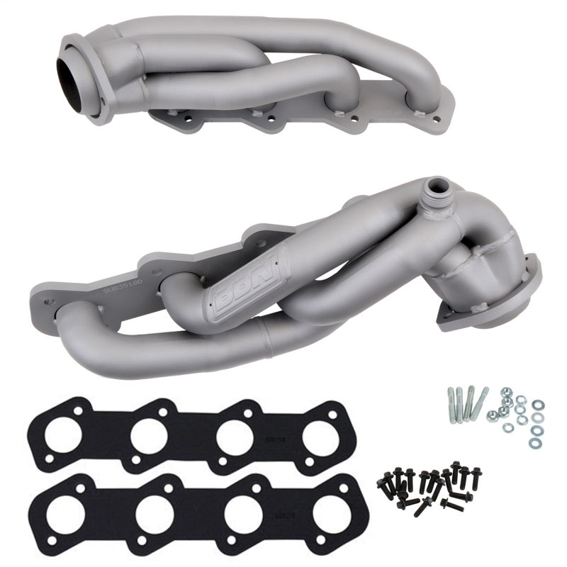 BBK 3518 99-03 Ford F Series Truck 5.4 Shorty Tuned Length Exhaust Headers - 1-5/8 Titanium Ceramic