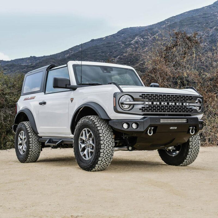Westin 58-41255 21-25 Ford Bronco Pro-Mod Front Bumper - Textured Black