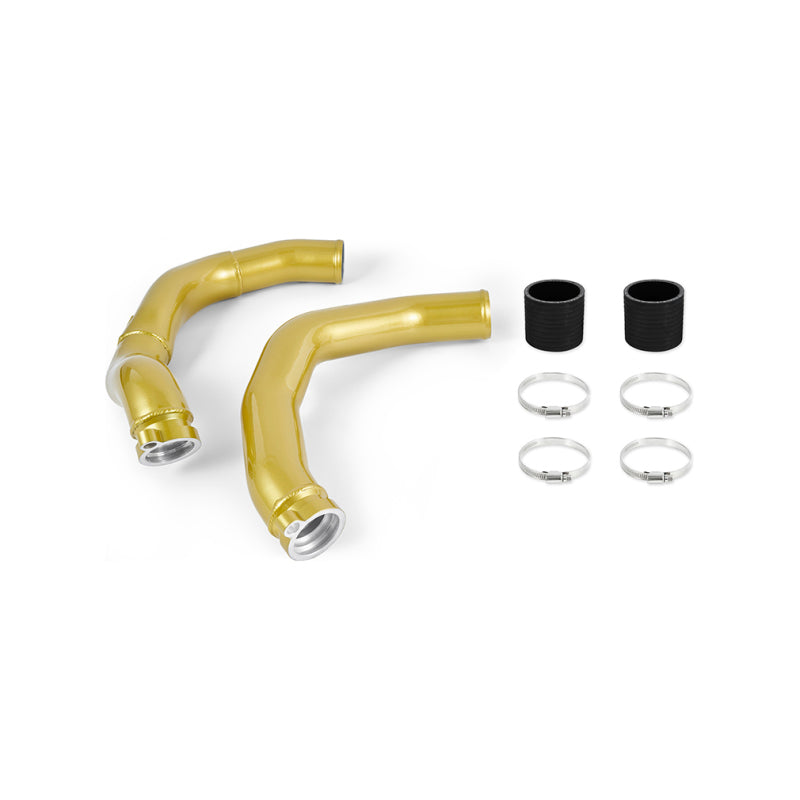 Mishimoto MMICP-F80-15CAY 2015-2020 BMW F80 M3/M4 Intercooler Pipe Kit Austin Yellow Metallic