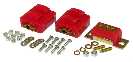 Prothane 7-1908 GM Motor & Trans Mount Kit - Red
