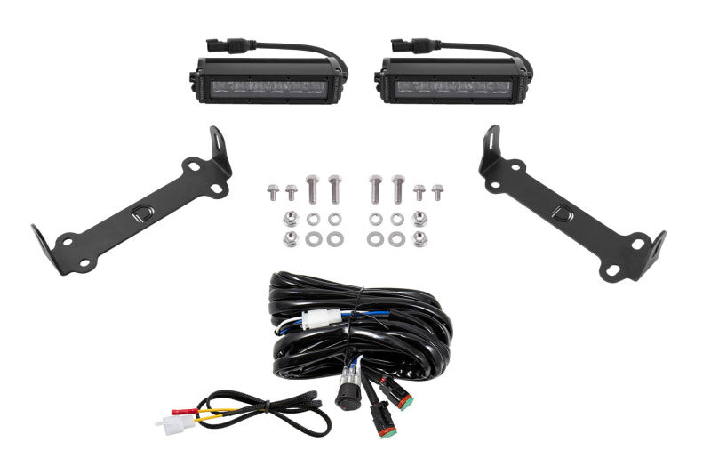 Diode Dynamics DD6755 14-21 Toyota 4Runner Stage Series SAE/DOT LED Lightbar Kit - White SAE/DOT Driving