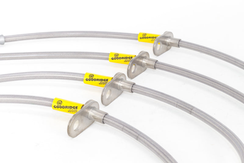 Goodridge 20105 04-08 Acura TSX Stainless Steel Brake Line Kit