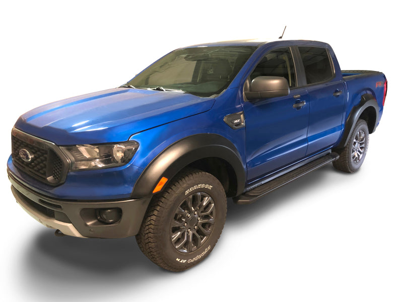 Bushwacker 20953-02 2019 Ford Ranger Supercrew Extend-A-Fender Style Flares 4pc - Black