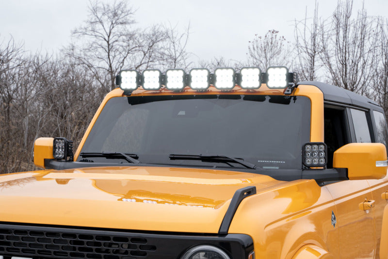Diode Dynamics DD7264 Bronco SS5 Pro CrossLink Windshield - White Combo Lightbar Kit