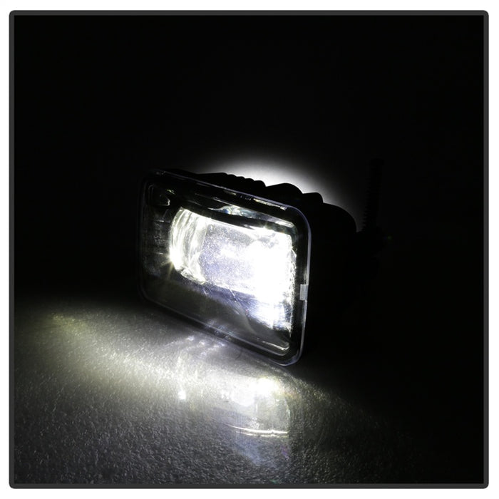 SPYDER 9043277 Spyder 15-18 Ford F-150 / 17-18 Ford F-250/F-350 Full LED Fog Lights - w/o Switch (FL-LED-PRO-4)