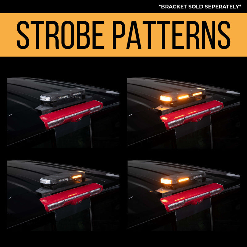 Putco 950116 16in Hornet Light Bar - (Amber) LED Stealth Rooftop Strobe Bar