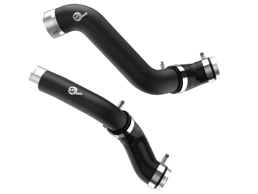 aFe 46-20424-B BladeRunner Black Intercooler Hot & Cold Side Tubes Combo 19-20 GM Trucks 1500 L4-2.7L (t)