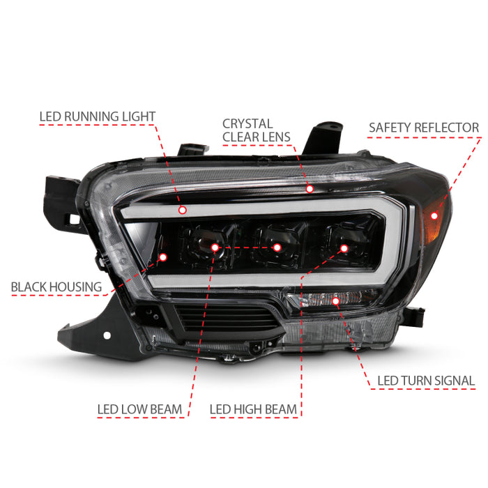 ANZO 111496 ANZ LED/Projector Headlights