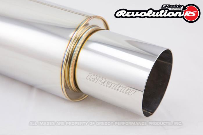 GReddy 11001130 3.0in Universal Revolution Muffler