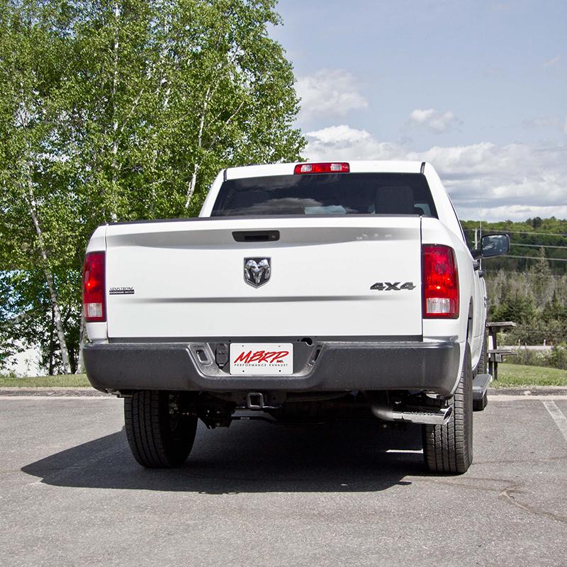 MBRP S6169AL 2014 Dodge RAM 1500 3.0L EcoDiesel 3.5in Filter Back Exhaust Single Side Exit Alum