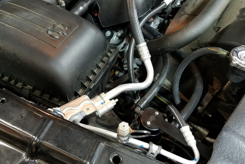 J&L 3065P-B 09-18 RAM 1500 5.7L Passenger Side Oil Separator 3.0 - Black Anodized