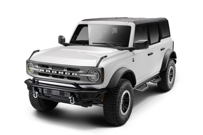 N-Fab 321417212 21-22 Ford Bronco 4 Door SRW RS Nerf Step - Full Length - 2in - Tex. Black