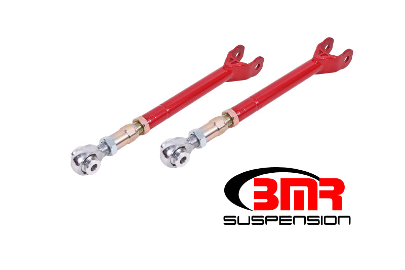 BMR Suspension LTA112R BMR 08-17 Challenger Lower Trailing Arms w/ On-Car Adj. Rod Ends - Red