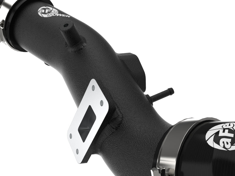 aFe 46-20634-B BladeRunner Aluminum Hot and Cold Charge Pipe Kit Black 17-20 Hyundai Elantra GT L4-1.6L (t)
