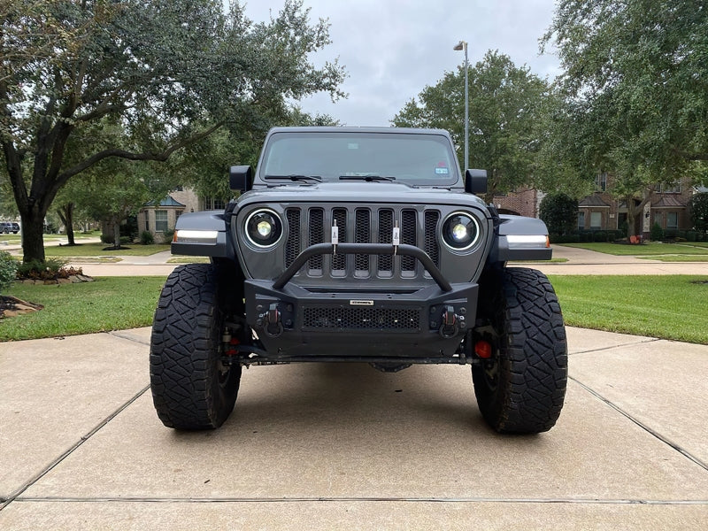 ORACLE Lighting 5839-504 Oracle Oculus Bi-LED Projector Headlights for Jeep JL/Gladiator JT - Matte Blk - 5500K