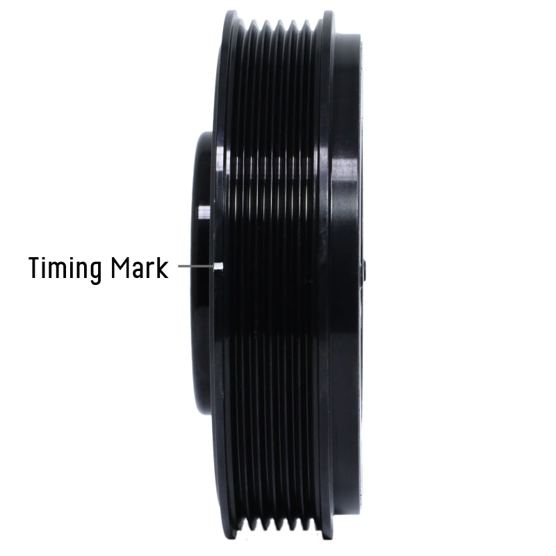 Fluidampr 551201 VW 2000-2005 1.8L Turbo Motor (4 bolt hole mounting) Steel Internally Balanced Damper