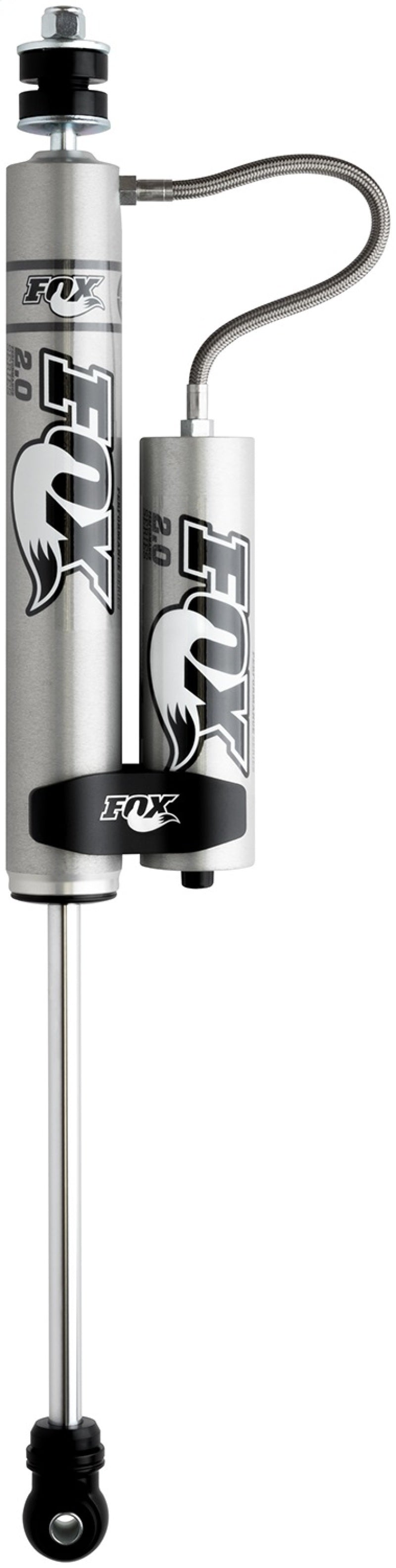 FOX 985-24-057 Fox 2.0 Performance Series 10.1in. Smooth Body Remote Res. Shock w/Stem Mount / Std Travel - Black