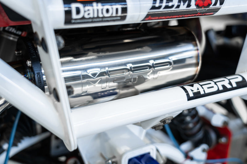 MBRP AT-9526PT 2011+ Polaris Sportsman Touring 850 T304 Stainless Single Slip-On Performance Series