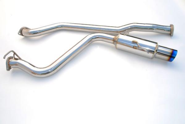 Invidia HS08SW4GST 08-09 WRX Sedan 76mm (101mm tip) RACING Titanium Tip Cat-back Exhaust