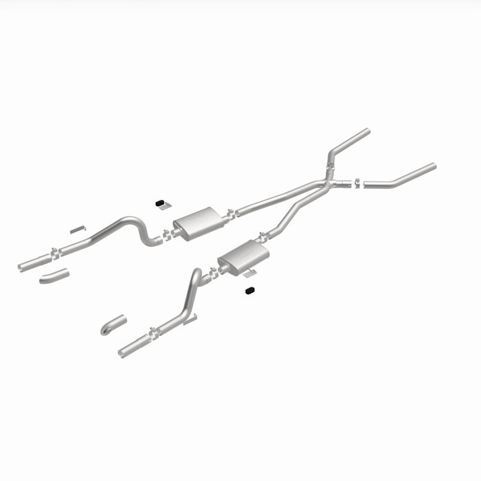 Magnaflow Perf Exhaust MAG15816 67-70 Mustang V8 Dual Exhaust Kit