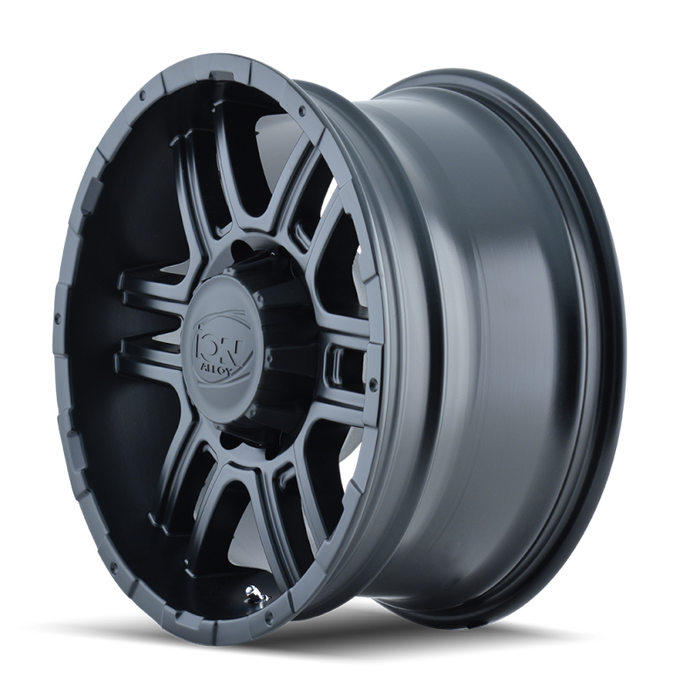 ION Wheels 179-7883MB ION Type 179 17x8 / 6x139.7 BP / 10mm Offset / 106mm Hub Matte Black Wheel
