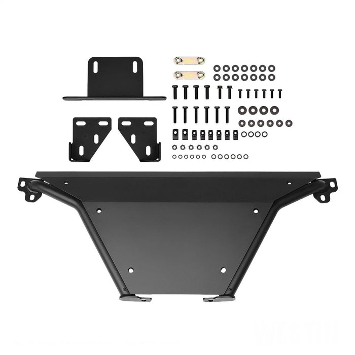 Westin 58-71015 2015-2017 Ford F-150 Outlaw Bumper Skid Plate - Textured Black