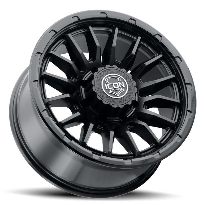 ICON 8320908955DB Alloys Cajon 20x9 / 8x180 / 12mm / 5.5in BS Double Black Wheel