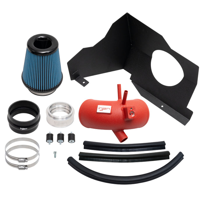 Injen SP1352WR 22-23 Kia Stinger 2.5L Turbo L4 Wrinkle Red Short RAM Tuned Intake System