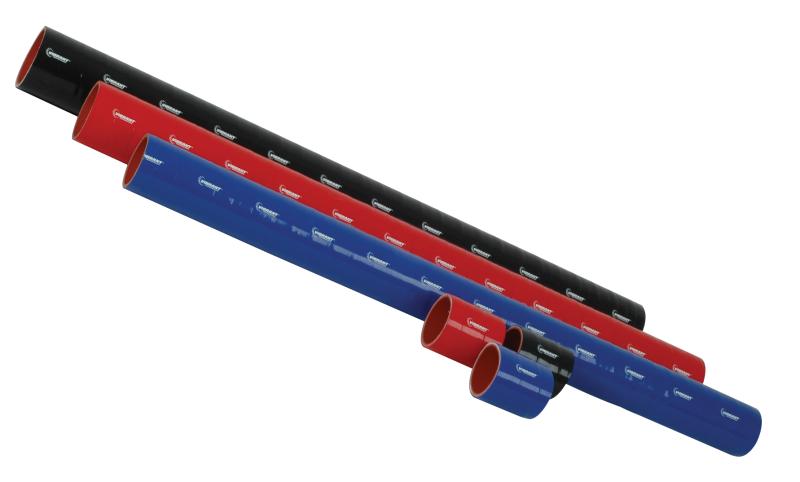 Vibrant 2715 4 Ply Reinforced Silicone Straight Hose Coupling - 3in I.D. x 36in long (BLACK)