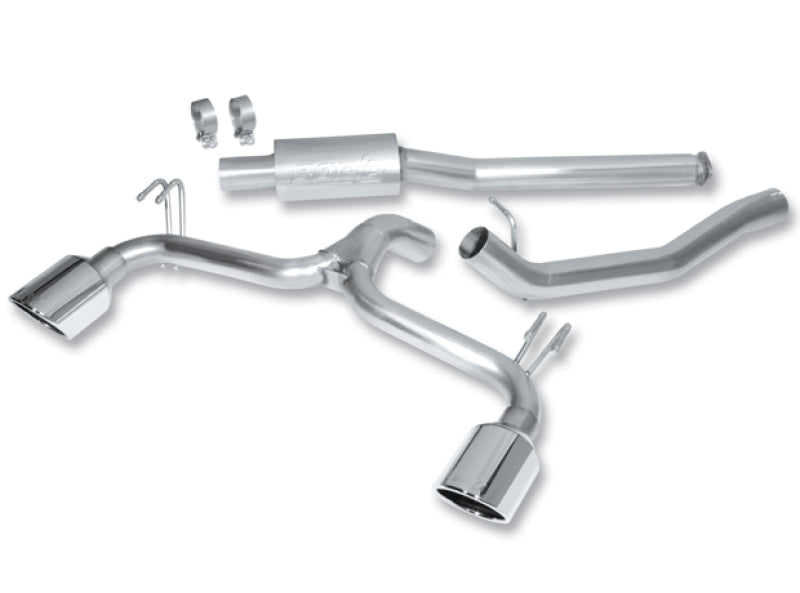 Borla 140334 09-15 Mitsubishi Lancer Ralliart 2.0L 4cyl MT 6spd AWD Catback Exhaust