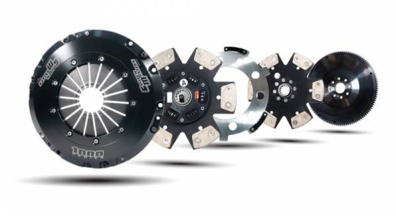Clutch Masters 16340-TDKR-A 2023 Toyota Supra MK5 3.0L Turbo 6-Speed FX1000 Twin Disc Clutch Kit w/Alum. Flywheel