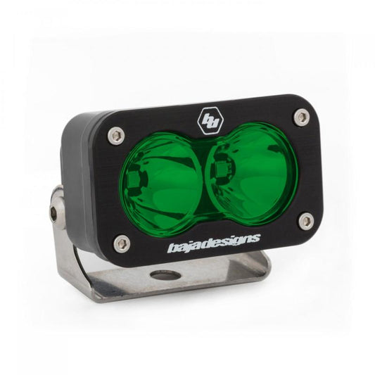 Baja Designs 540001GR S2 Sport Spot Pattern LED Work Light - Green
