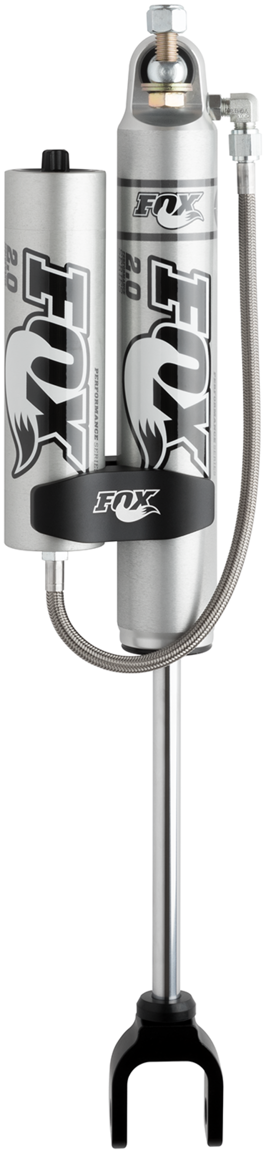 FOX 980-24-964 Fox 11+ Chevy HD 2.0 Performance Series 5.9in. Smooth Body Remote Res. Front Shock / 0-1in. Lift