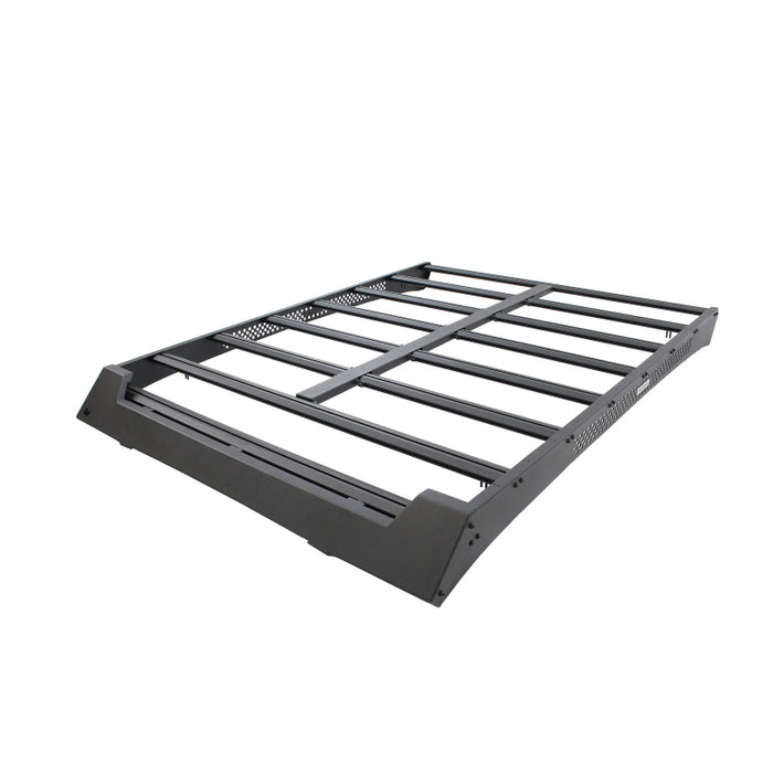 Go Rhino 5933180T 22-23 Toyota Tundra CrewMax Ceros Low Profile Roof Rack - Tex. Blk