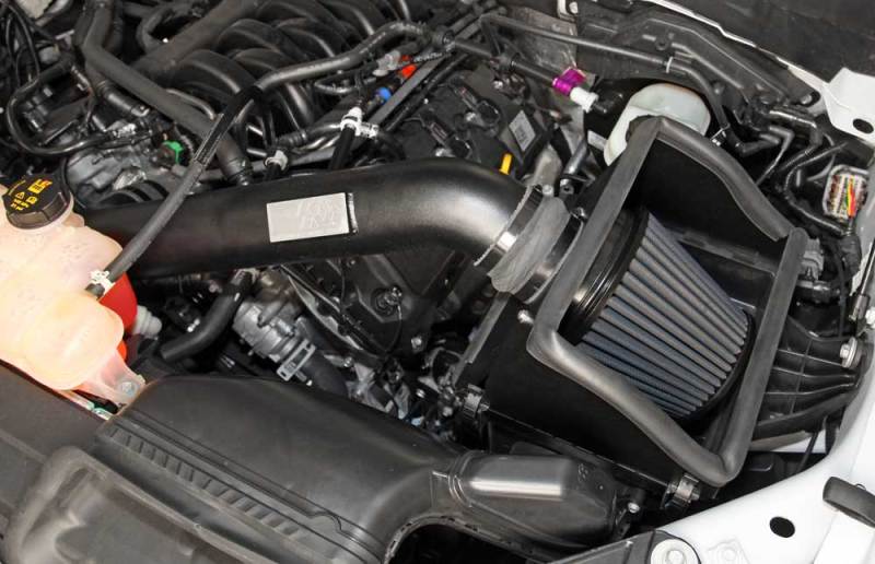 K&N Engineering 71-2591 K&N 2015 Ford F150 5.0L V8 Blackhawk Performance Intake Kit
