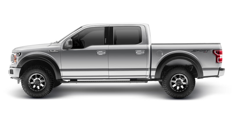 Bushwacker 20947-02 18-19 Ford F-150 Extend-A-Fender Style Flares 4pc. - Black