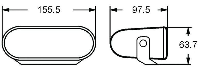 Hella 008284801 FF75 Series H7 12V/55W Hallogen Fog Lamp Kit