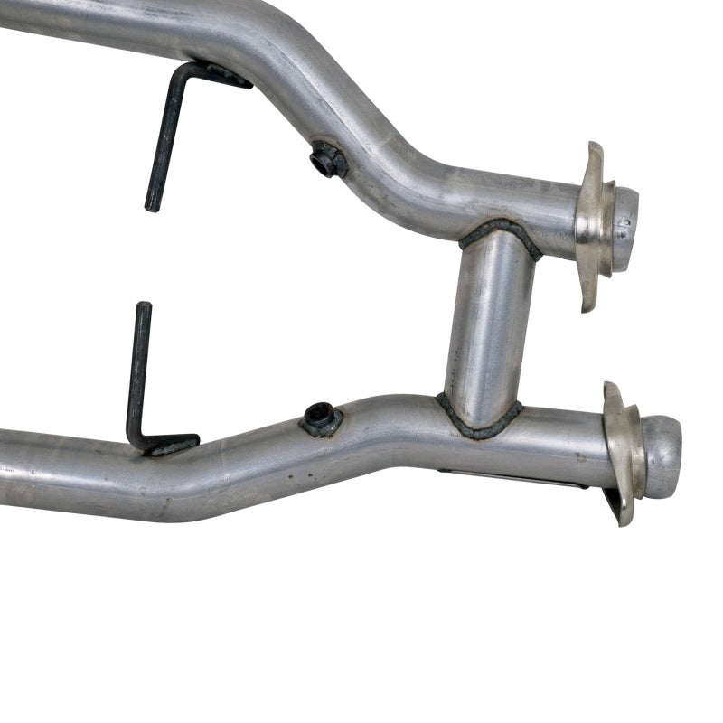 BBK 1538 96-04 Mustang 4.6 GT / Cobra Short Mid H Pipe w Catalytic Converters 2-1/2 For Long Tube Headers