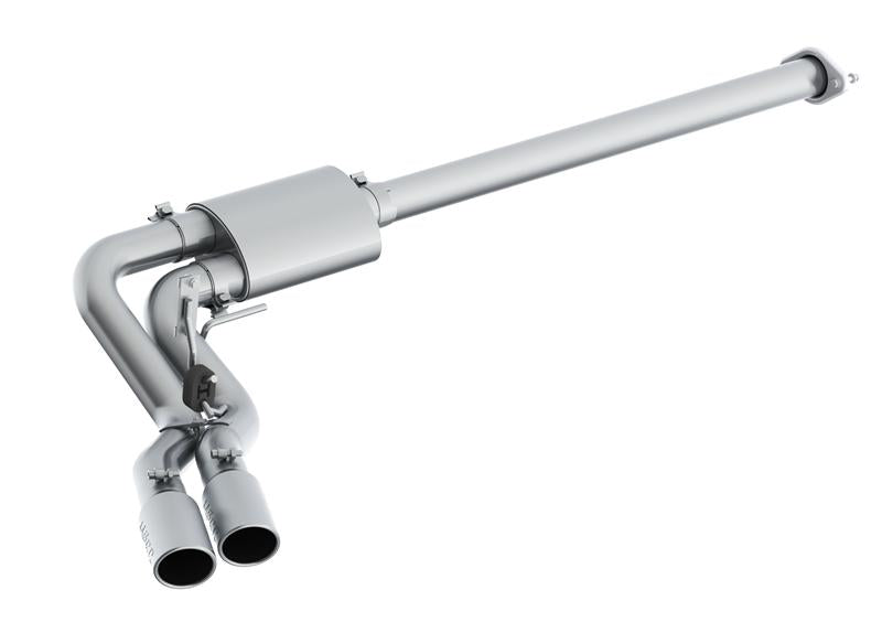 MBRP S5260AL 15-16 Ford F-150 2.7L/3.5L/5.0L 3in Cat Back Single Side Pre-Axle Dual Exit ALU
