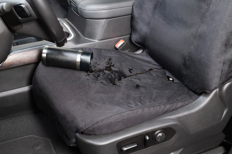 Covercraft SSC2485COBK 15-18 Ford F150 Carhartt Super Dux SeatSaver Custom Front Row Seat Covers - Black