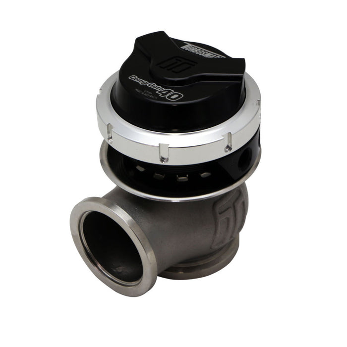 Turbosmart TS-0552-1012 Gen V WG40 CompGate40 14 PSI External Wastegate - Black